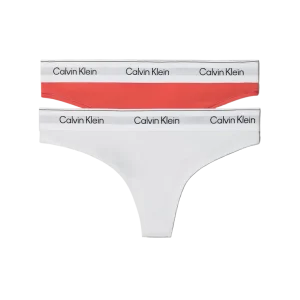 Thong 2Pk – White/Cradle Pink