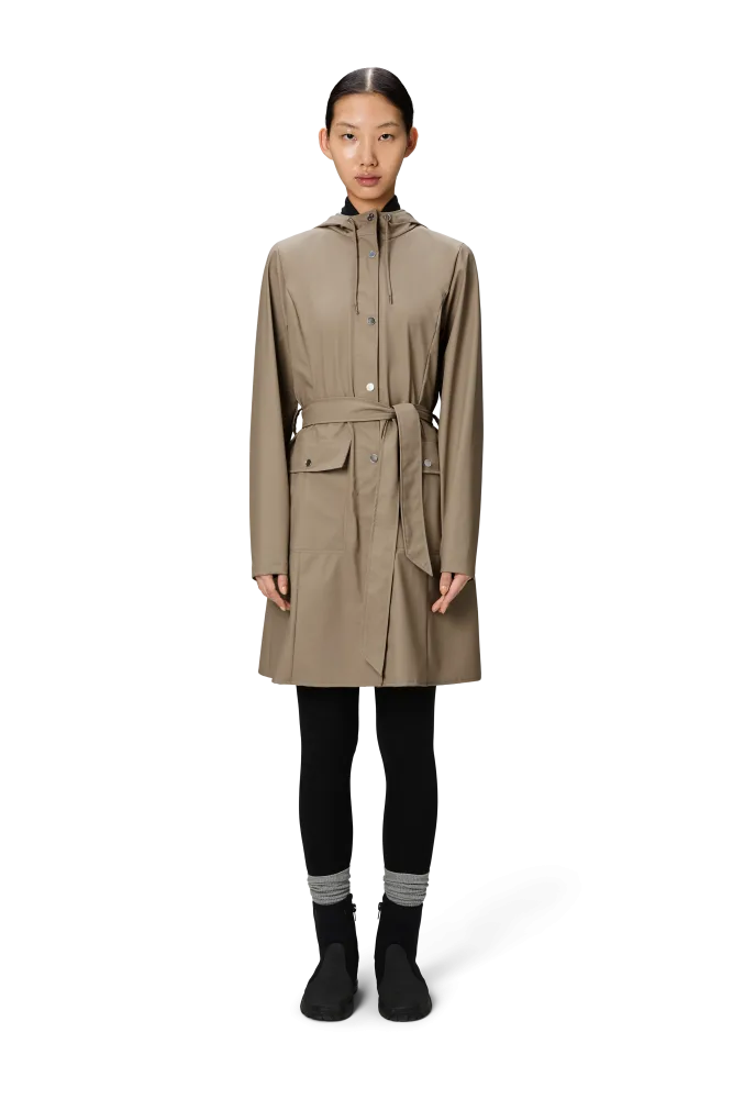 Curve Long Jacket W3 - Beige - Bilde 3