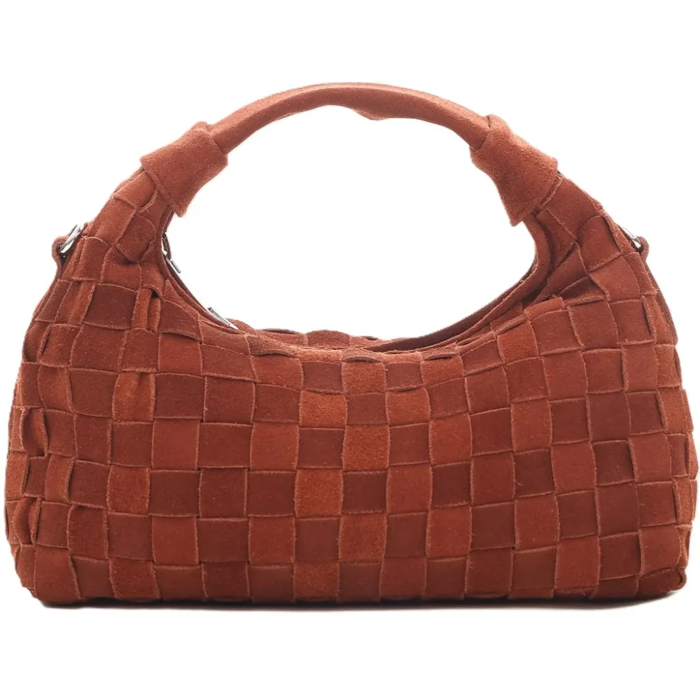Mini Dandy Braided Suede - Redwood
