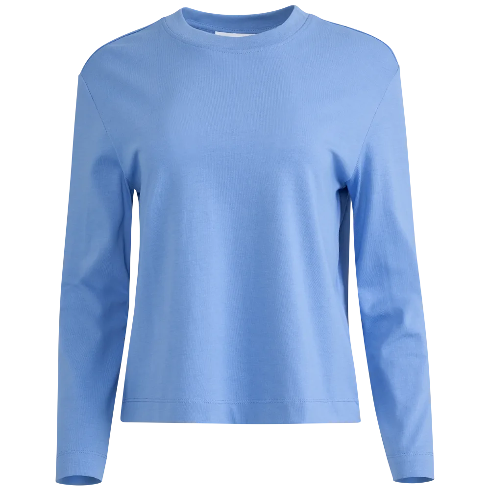 Essential Ls Boxy Tee - Cornflower Blue