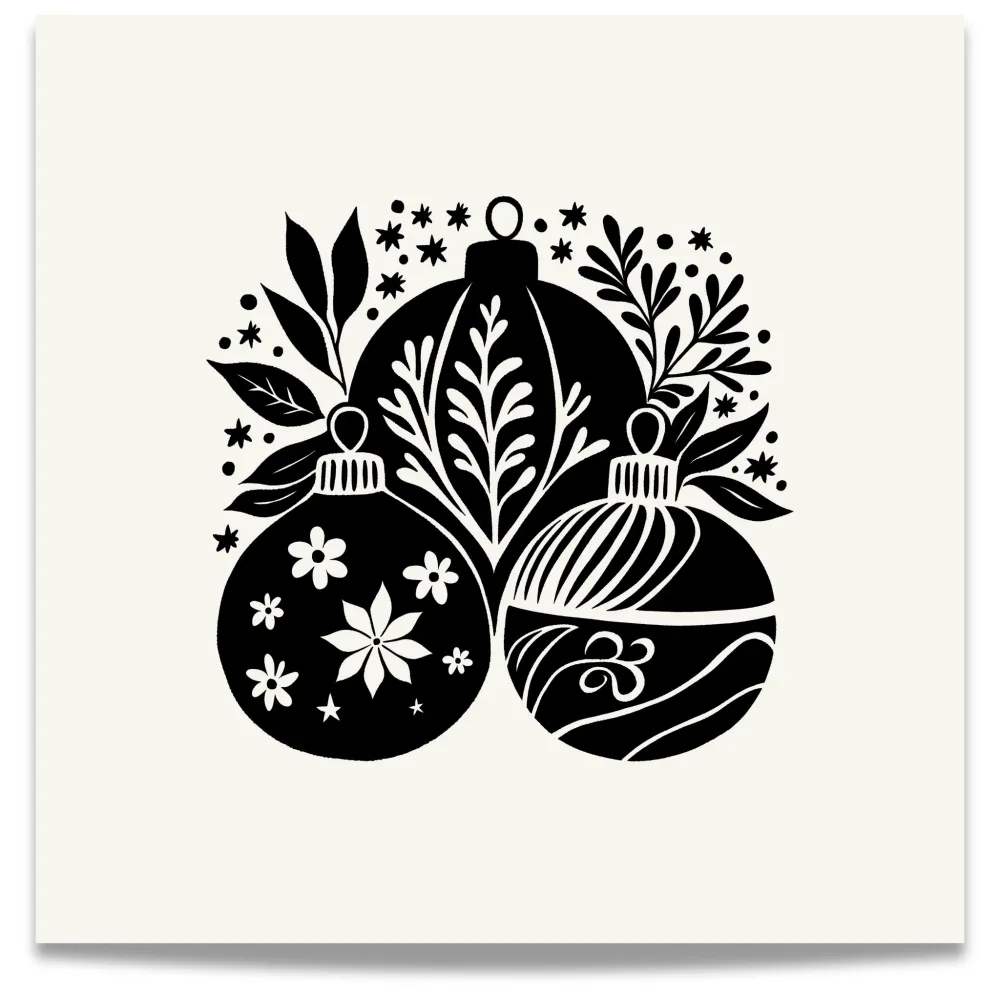 JULEKULER No5  – PLAKAT