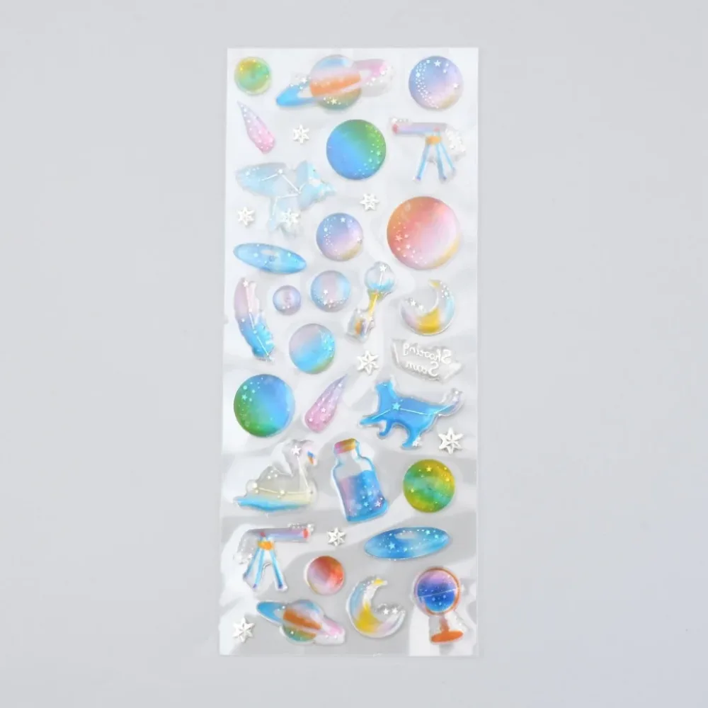 Epoxy-Klistremerker 20x7cm – Magical Space