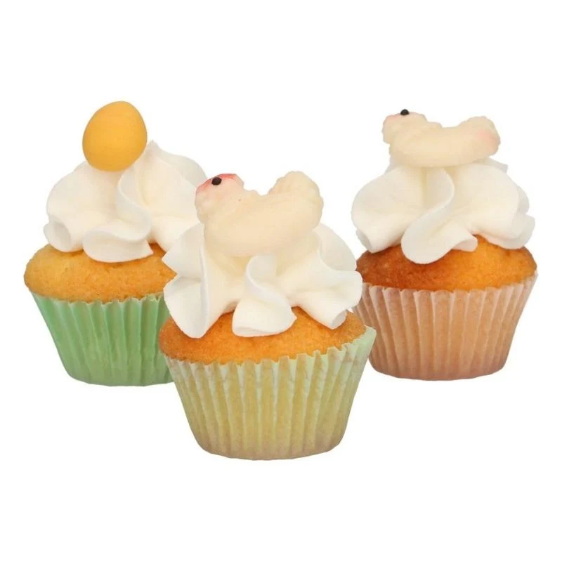 FunCakes Spiselig kakepynt -Høner og egg- pk/12 - Bilde 2