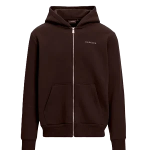 W. Cosmo Zip Hoodie – Espresso