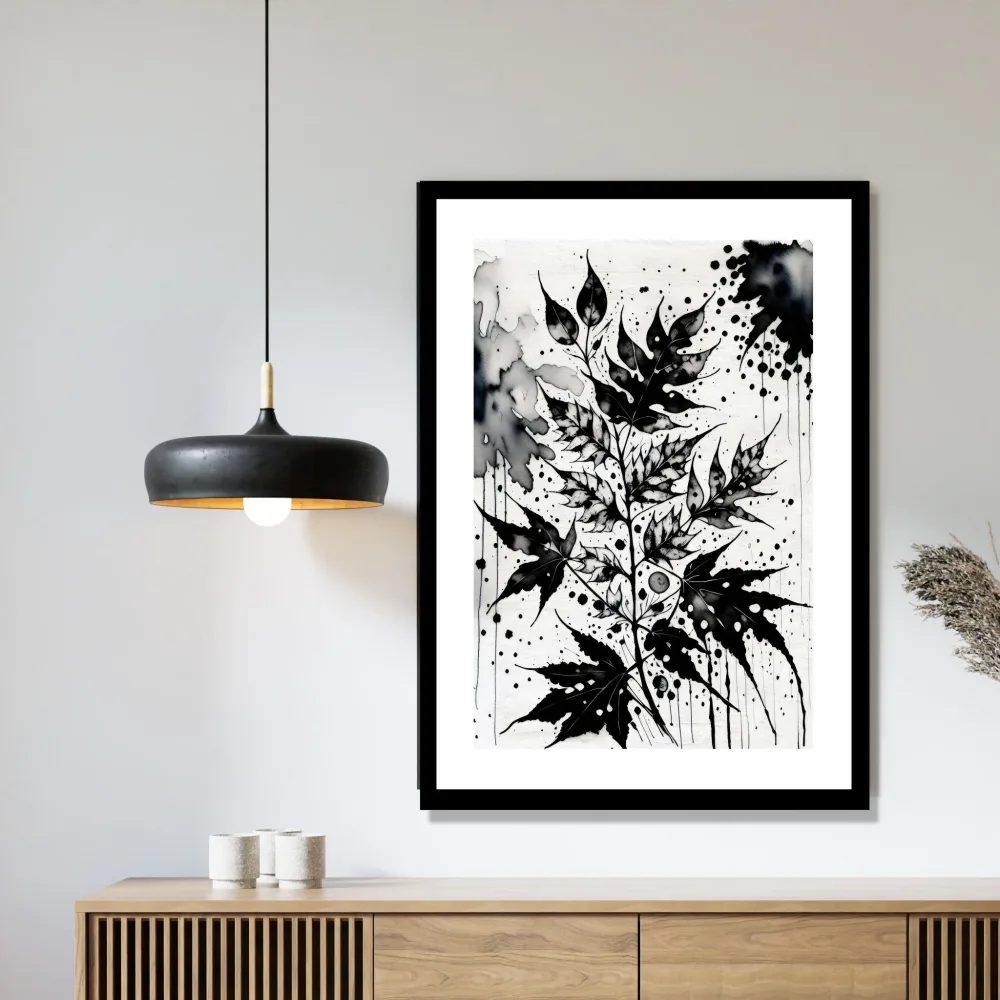 INK FLORAL No1 PLAKAT - Bilde 2