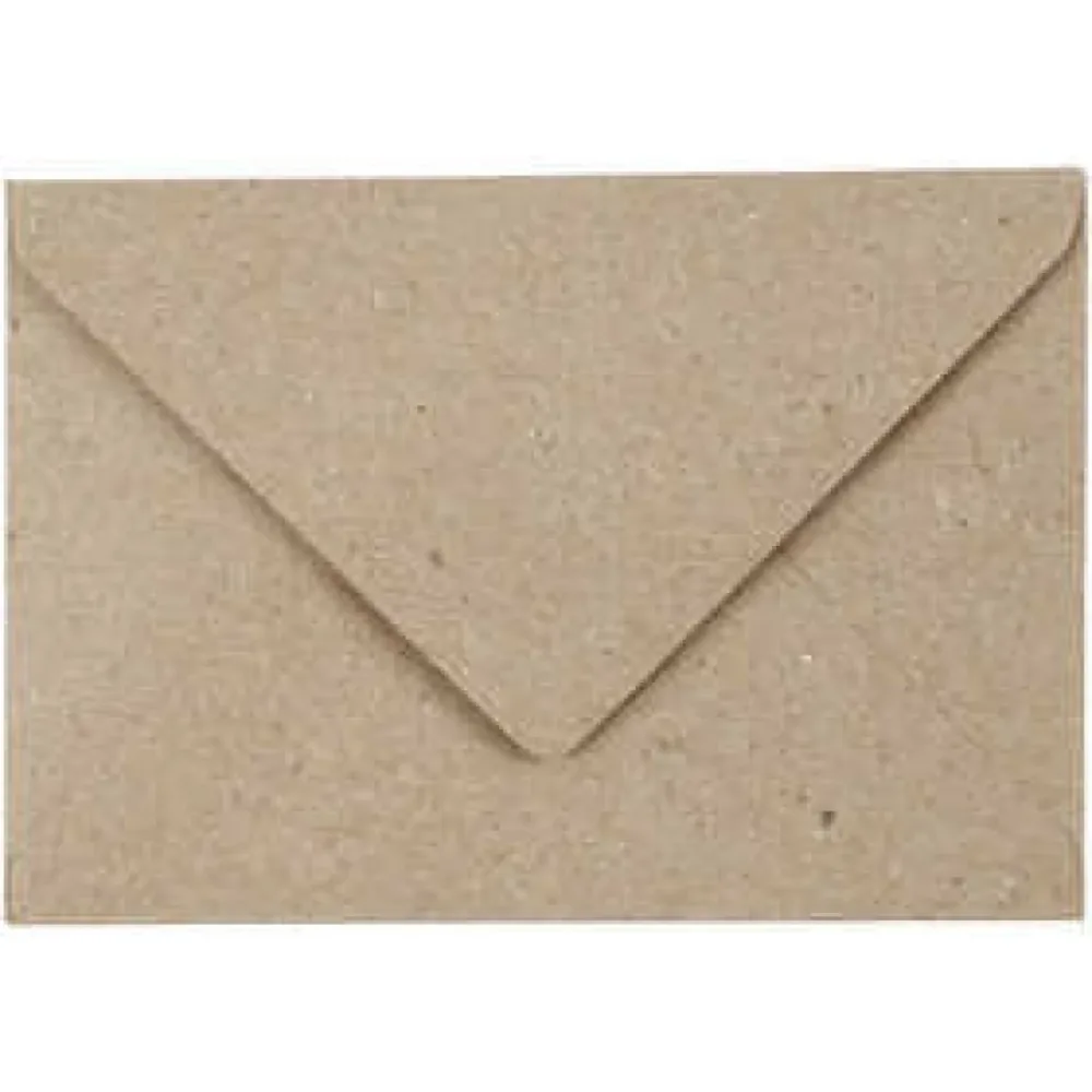 Konvolutt - Kvist/Natur, C7, 120g, 50stk.