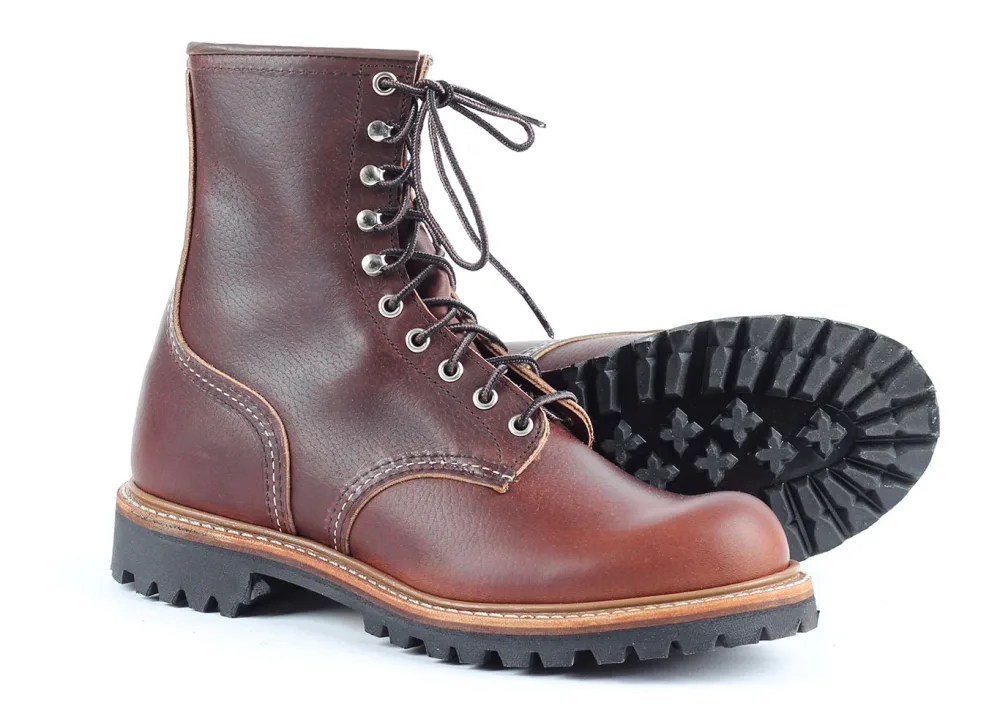 4585 - Logger - Brair Oil Slick Leather