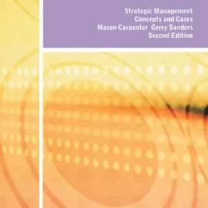 Strategic Management: Concepts and Cases Strategic Management: Concepts and Cases