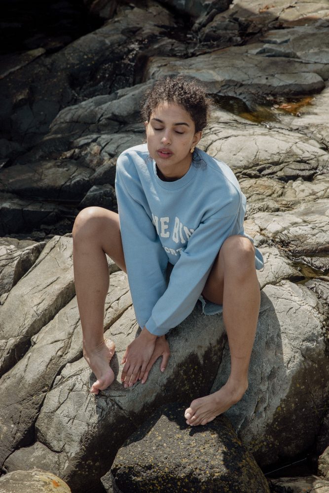 Tyler Sweatshirt - Capri Blue - Bilde 3