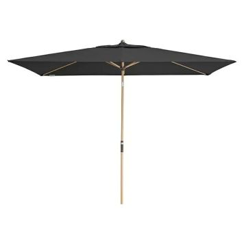 PARASOLL DOPPLER ALU WOOD ULTRA 300X200CM SVART PARASOLL DOPPLER ALU WOOD ULTRA 300X200CM SVART