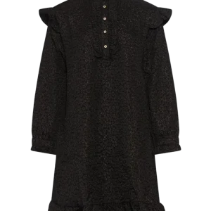 Reno Ruby Ruffle Dress – Black