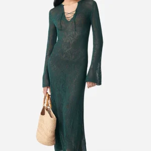 VANESSA BRUNO – Ezilda Dress – Vert Bouteille