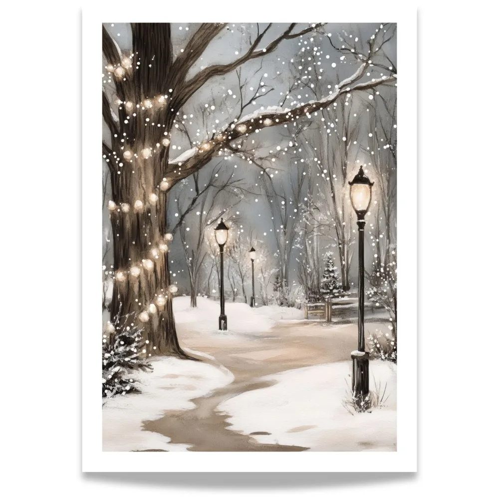 COZY WINTER STORY No35 - VINTERVEI MED GATELYKTER
