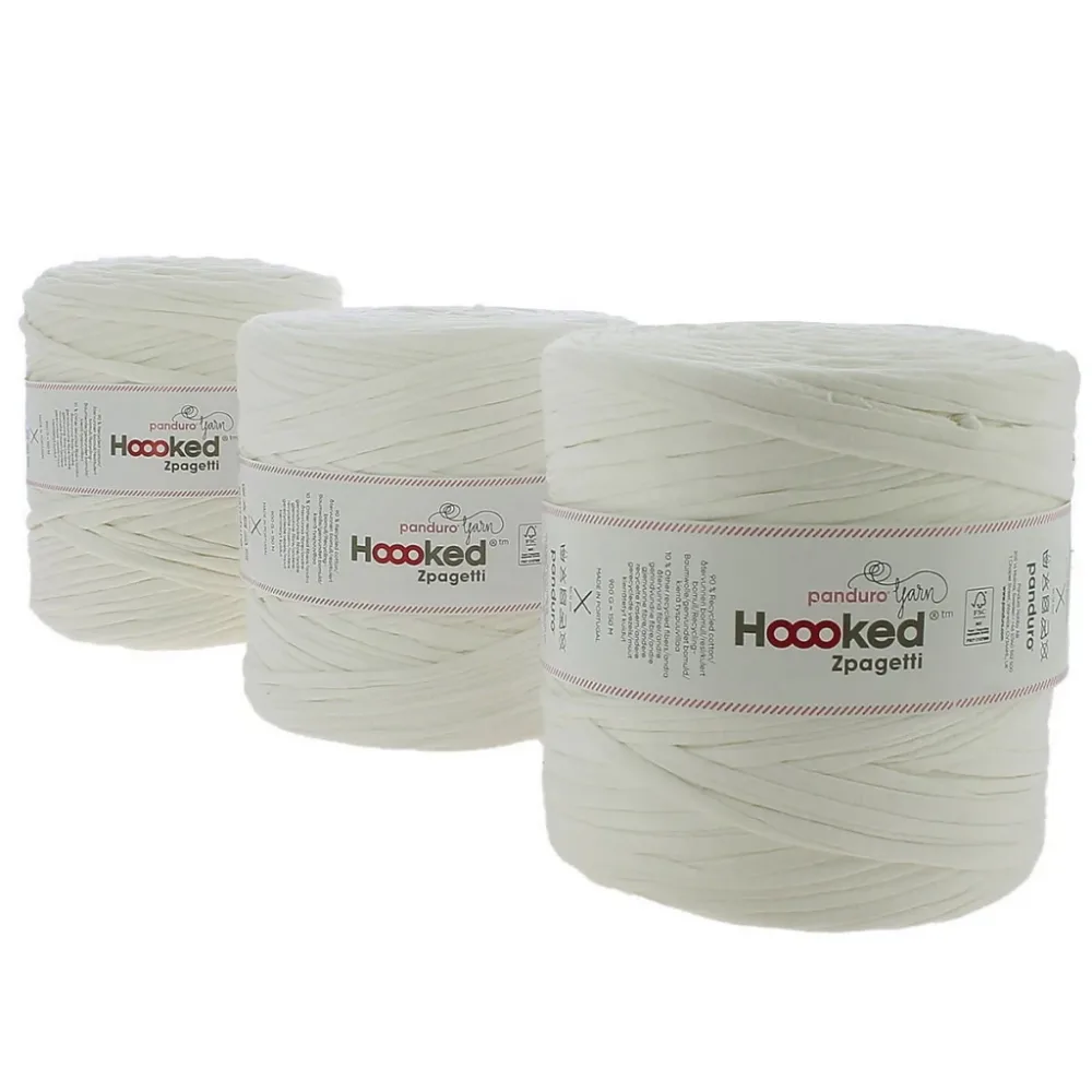 Hoooked Zpagetti, ca 900g - Offwhite Toner