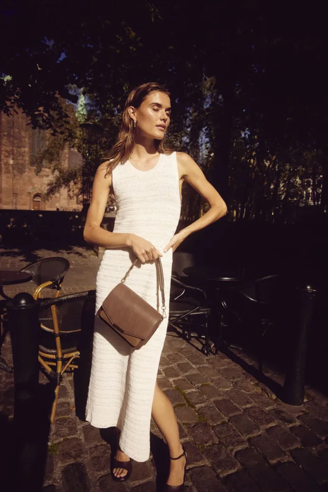 Shira Knit Dress - Ivory - Bilde 2
