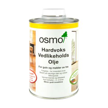 HARDVOKSOLJE OSMO VEDLIKEHOLD 3081 1L SILKEMATT HARDVOKSOLJE OSMO VEDLIKEHOLD 3081 1L SILKEMATT