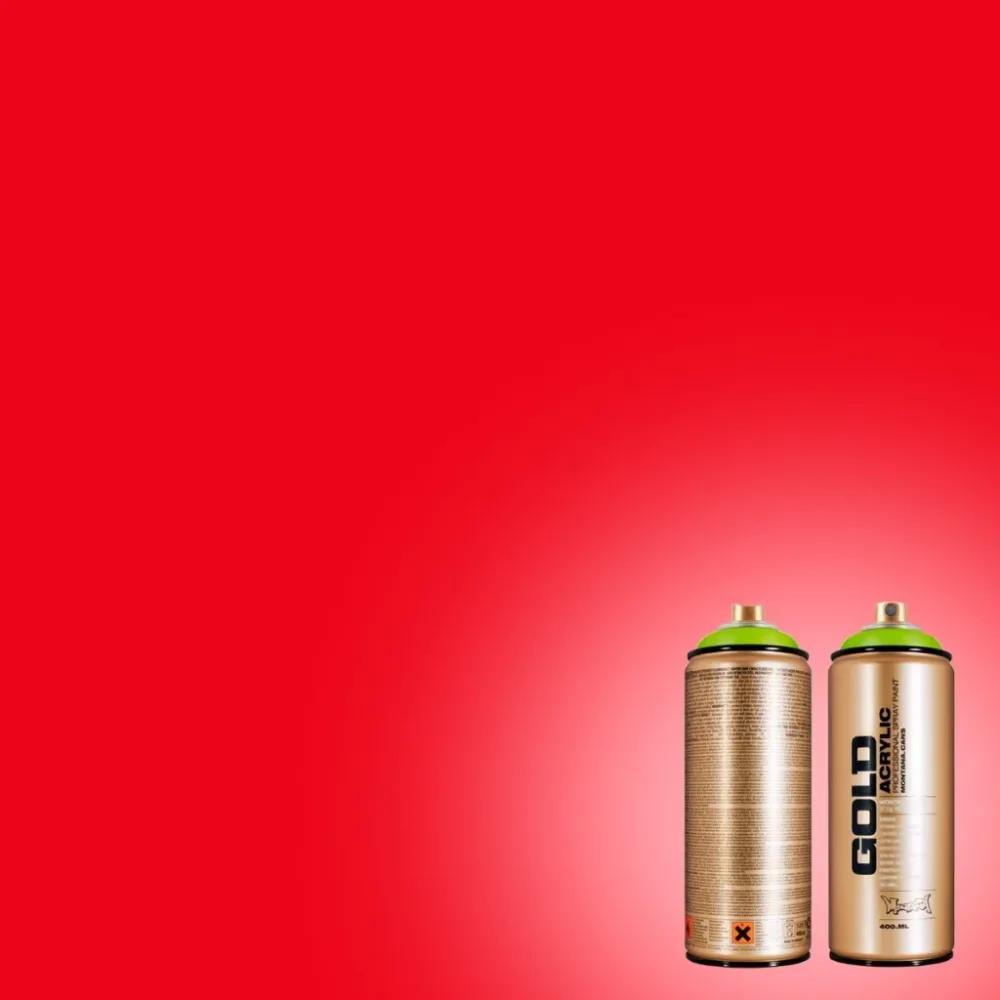 Montana – Gold 400ml – S3000 Shock Red Montana – Gold 400ml – S3000 Shock Red