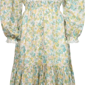 Cotton Slub Midi Dress – Anemone Fields