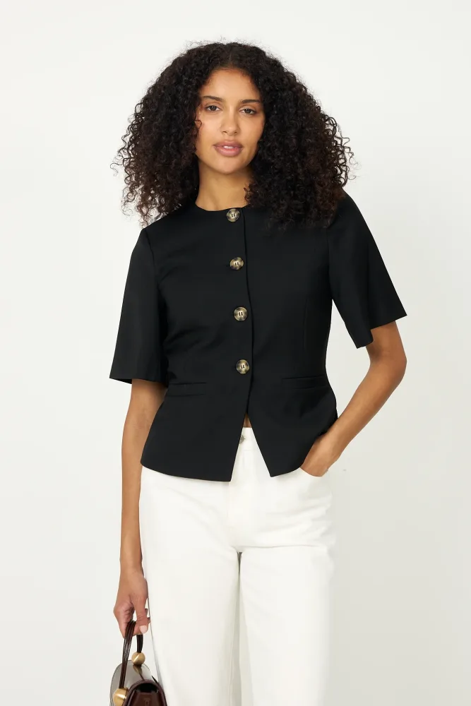 Kasundra Blazer - Black - Bilde 3