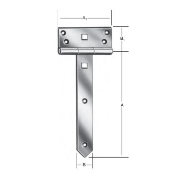KRYSSOPPHENGING VORMANN 250X33MM