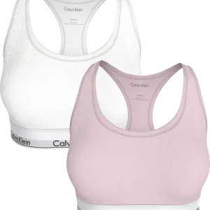 Bralette 2Pk – White/Cradle Pink