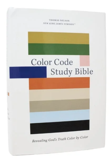 Color Code Study Bible, Revealing God''s Truth Color by Color (NKJV, Hardcover, Red Letter) - Bilde 2