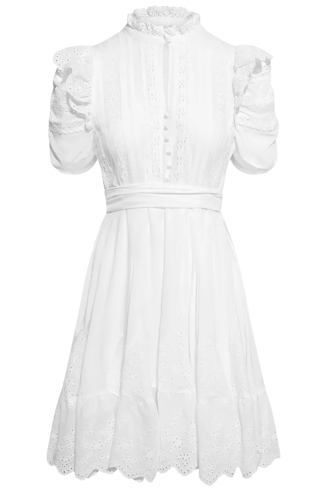 Lita Ss Dress - White