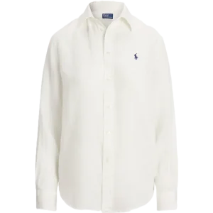 Classic Fit Linen Shirt – Classic Oxford White