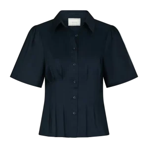 Balara Poplin Shirt – Navy Balara Poplin Shirt – Navy