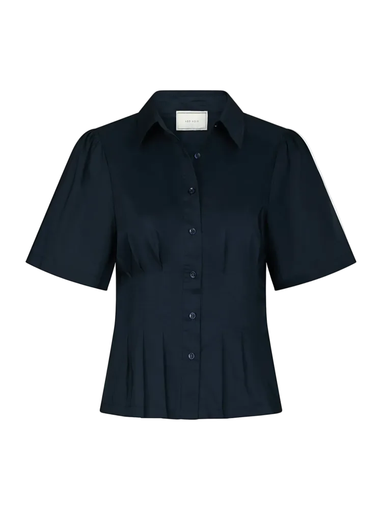 Balara Poplin Shirt - Navy