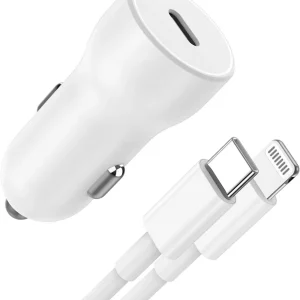 USB-C til Lightning Kabel med 20W PD Hurtigladeradapter – 1m USB-C til Lightning Kabel med 20W PD Hurtigladeradapter – 1m