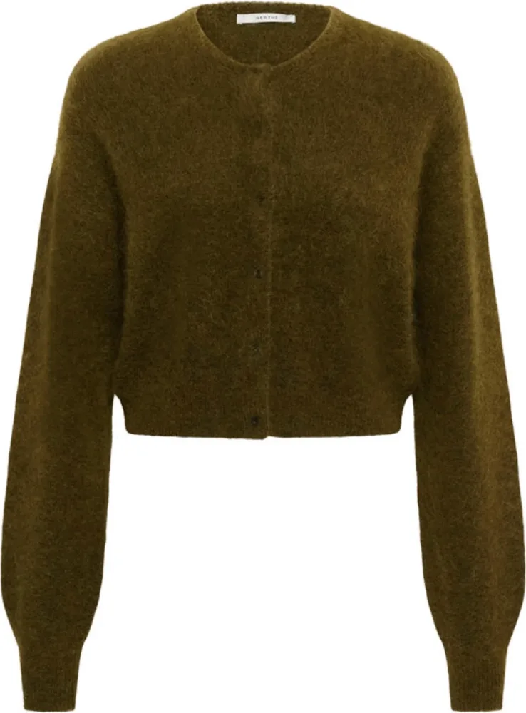 Gzdebbie Short Cardigan - Plantation Melange - Bilde 3