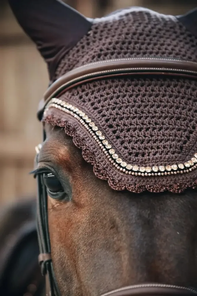 Kentucky Fly veil Wellington Stone & Pearl - Bilde 3