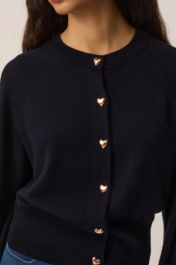 DES PETITS HAUTS - Arbalette Cardigan - Marine - Bilde 2