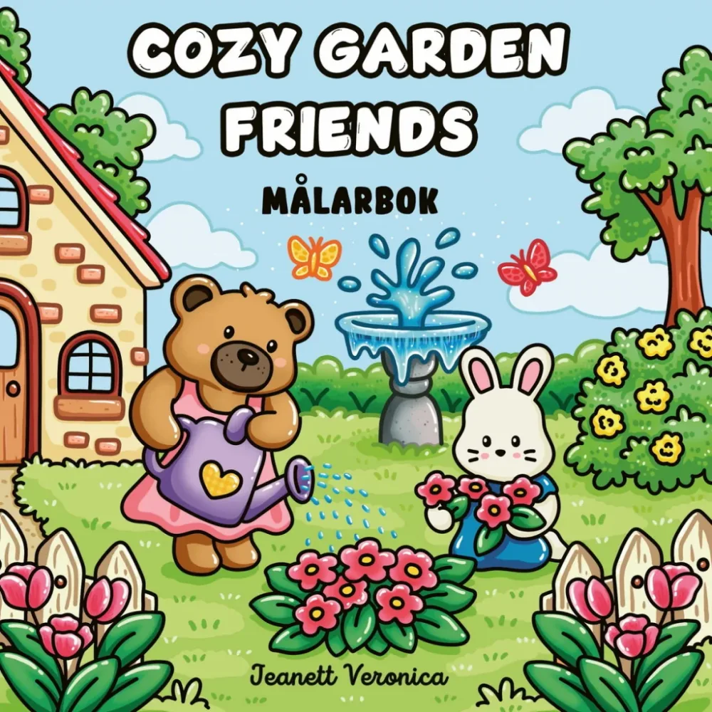 Malebok Cozy Garden Friends