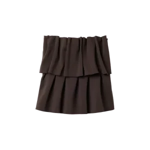 Sculpted Tube Top – Chocolate