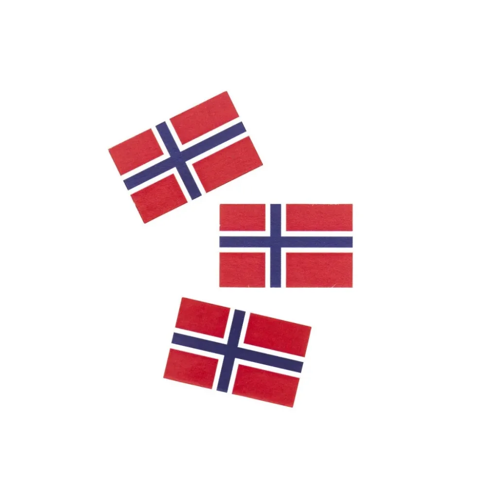 Borddekorasjon Flagg – 30stk