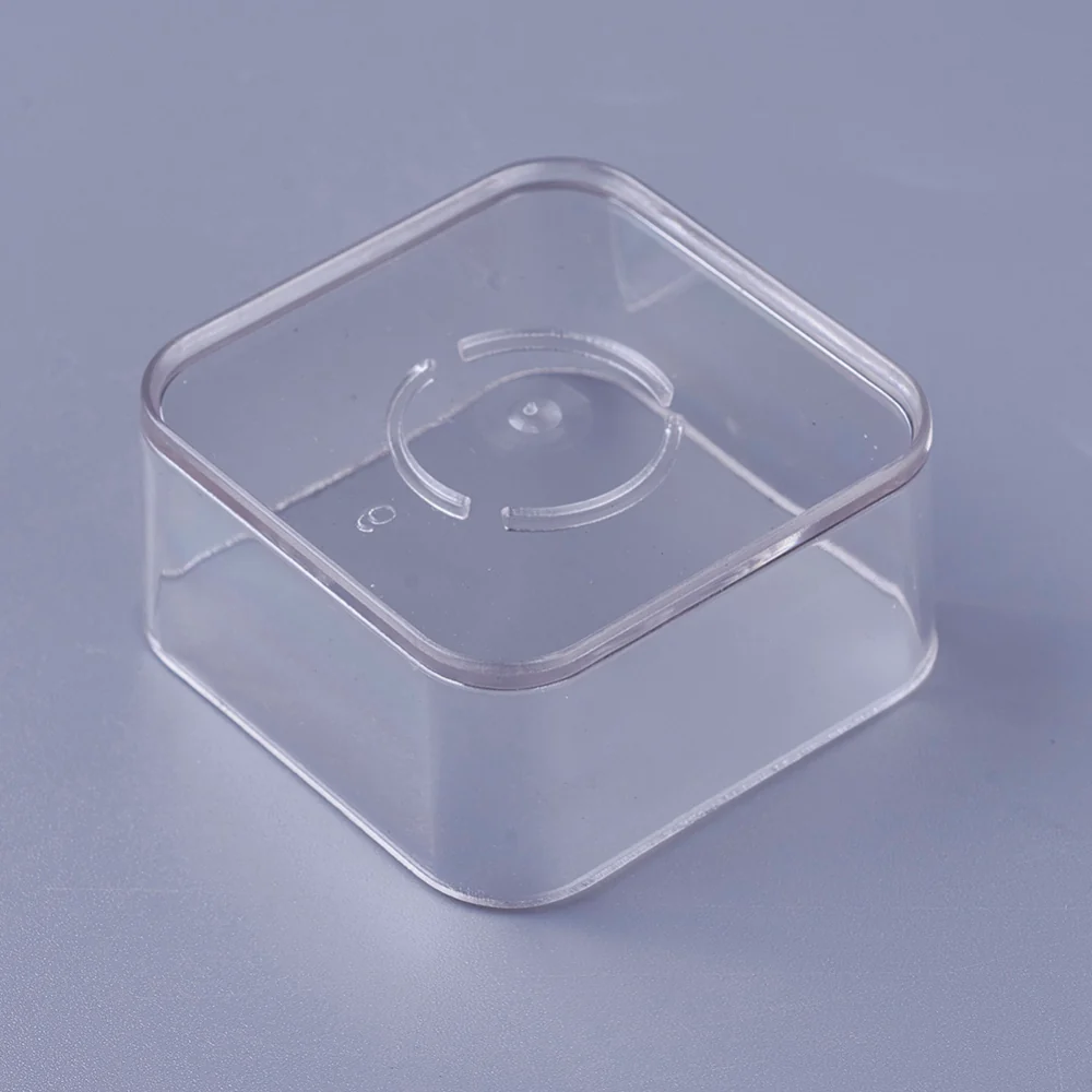 Telys-kopp, Plast, 38x38mm - Kvadrat - Bilde 2