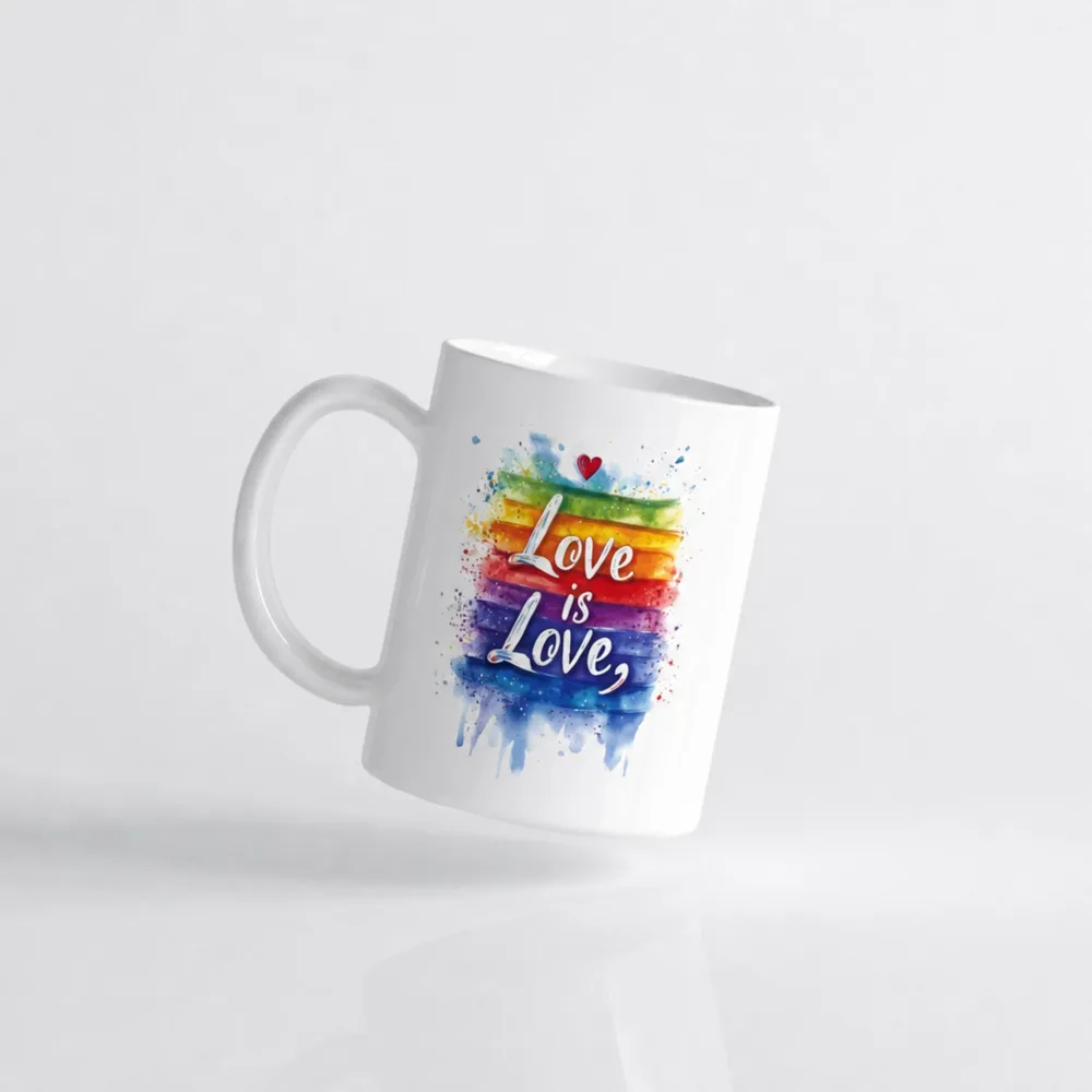 Love in Color Krus – Love is Love Akvarell - Bilde 3