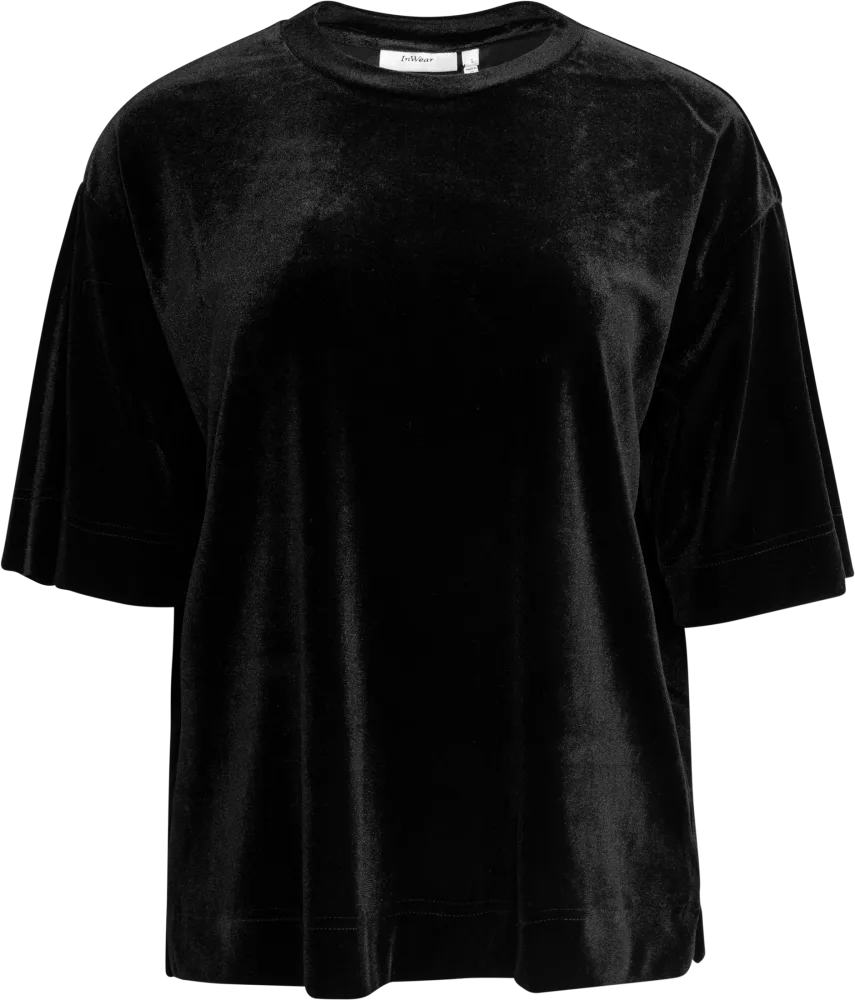 BrynnIW Pannie Oversized Tshirt - Black