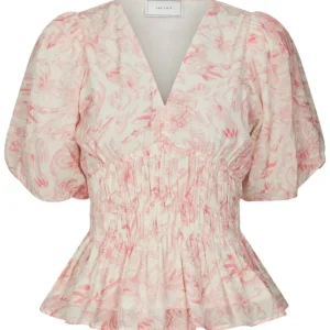 Minutti Print Blouse – Off White