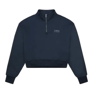 Tech Half Zip Sweatshirt – Pageant Blue