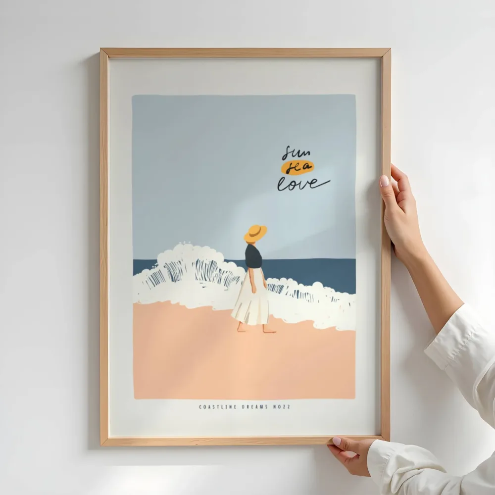 COASTLINE DREAMS No22 - PLAKAT - Bilde 2