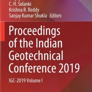 Proceedings of the Indian Geotechnical Conference 2019