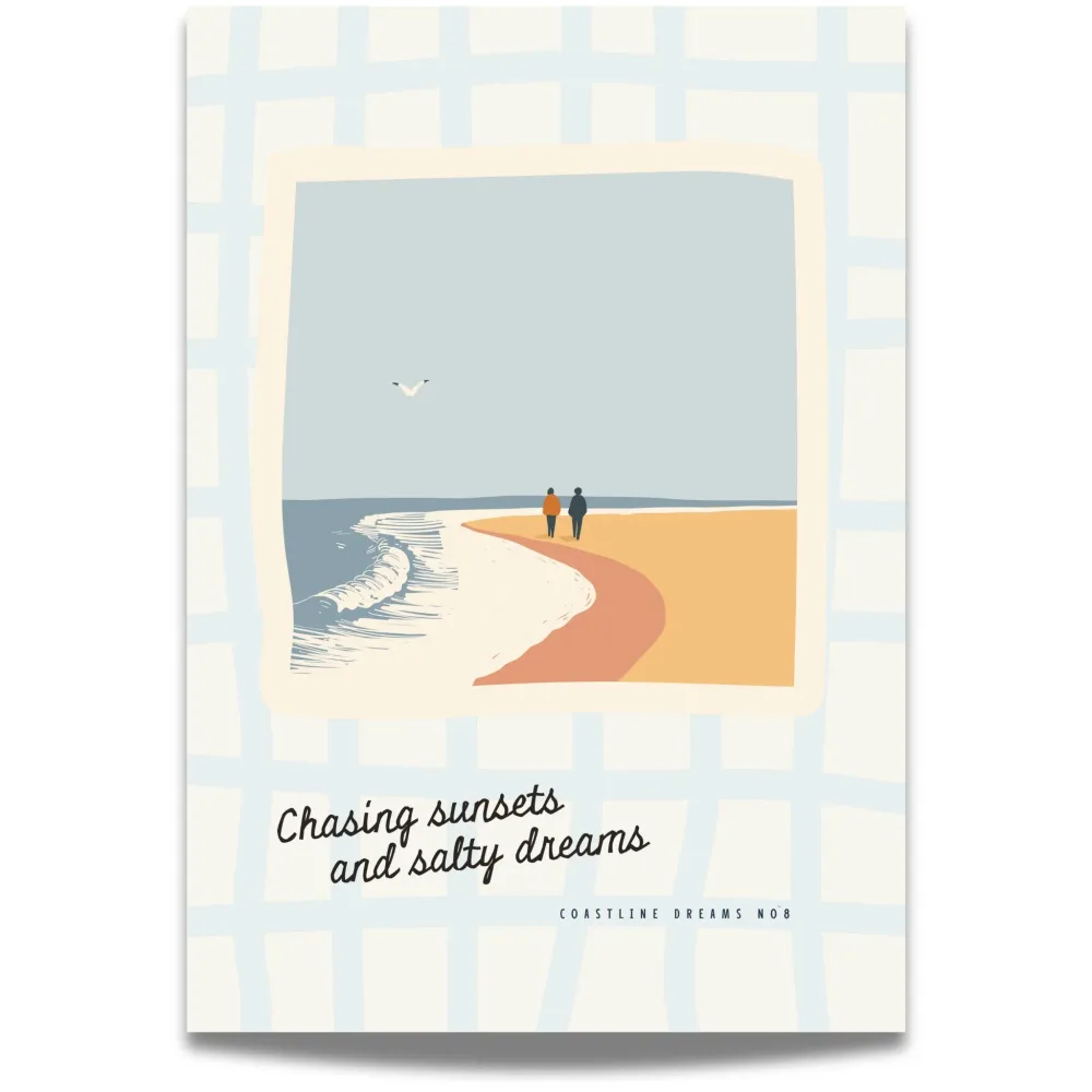 COASTLINE DREAMS No8 – PLAKAT COASTLINE DREAMS No8 – PLAKAT