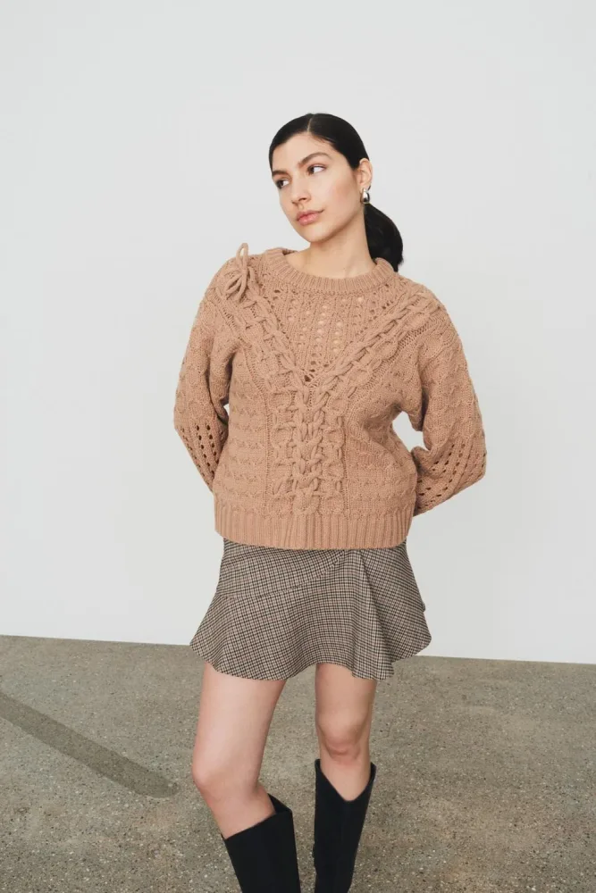 Yaschikka Hw Short Skirt - Chanterelle Chikka Checks - Bilde 2