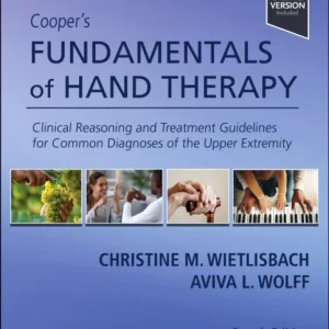 Cooper&raquo;s Fundamentals of Hand Therapy