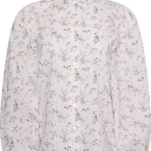 Tiffany New Shirt – Off White/Blue