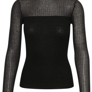KazaliGZ Rib Pullover – Black