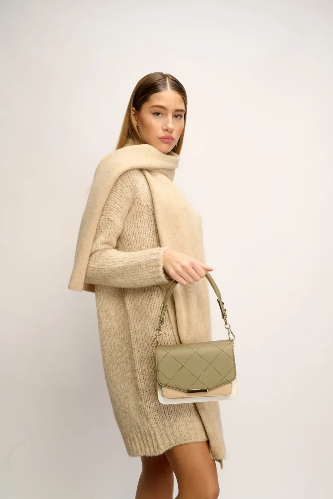 Blanca Bag Medium - Army/White/Beige - Bilde 2